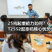 25吨起重能力如何？GT2552起重机核心优势解析（图2）