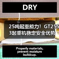 25吨起重能力!GT2553起重机稳定安全优势解析(图1) 25吨起重能力!GT2553起重机稳定安全优势解析(图1)