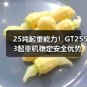 25吨起重能力!GT2553起重机稳定安全优势解析(图2) 25吨起重能力!GT2553起重机稳定安全优势解析(图2)