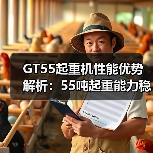 GT55起重机性能优势解析:55吨起重能力稳定性强(图3) GT55起重机性能优势解析:55吨起重能力稳定性强(图3)