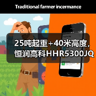 25吨起重+40米高度，恒润高科HHR5300JQZ3CA25U起重机高效解析（图3）