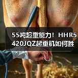 55吨起重能力!HHR5420JQZ起重机如何胜任大型作业?(图2) 55吨起重能力!HHR5420JQZ起重机如何胜任大型作业?(图2)