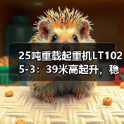 25吨重载起重机LT1025-3:39米高起升,稳定安全(图1) 25吨重载起重机LT1025-3:39米高起升,稳定安全(图1)