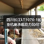 四川长江LT1070-1起重机高承载能力如何？智能监控系统提升作业效率（图1）