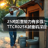 25吨起重能力有多强？TTCR025K起重机深度解析（图3）