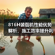 816H装载机性能优势解析,施工效率提升利器(图4) 816H装载机性能优势解析,施工效率提升利器(图4)