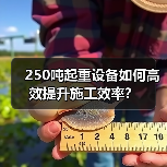 250吨起重设备如何高效提升施工效率?(图2) 250吨起重设备如何高效提升施工效率?(图2)