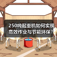 250吨起重机如何实现高效作业与节能环保？（图3）