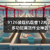 9126装载机载重12吨，多功能高效作业神器（图1）
