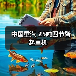 中国重汽 25吨四节臂 起重机(图3) 中国重汽 25吨四节臂 起重机(图3)