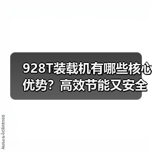 928T装载机有哪些核心优势?高效节能又安全可靠(图2) 928T装载机有哪些核心优势?高效节能又安全可靠(图2)