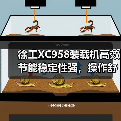 徐工XC958装载机高效节能稳定性强，操作舒适维护便捷（图4）