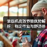 装载机高效节能优势解析:稳定作业与舒适体验如何实现?(图2) 装载机高效节能优势解析:稳定作业与舒适体验如何实现?(图2)