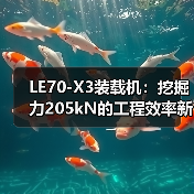 LE70-X3装载机：挖掘力205kN的工程效率新标杆（图2）