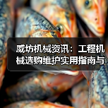 威坊机械资讯：工程机械选购维护实用指南与常见问题解析