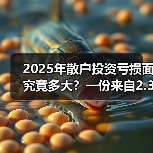 2025年散户投资亏损面究竟多大？一份来自2.3万真实账户的追踪数据告诉你答案（图2）
