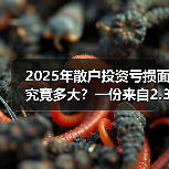 2025年散户投资亏损面究竟多大？一份来自2.3万真实账户的追踪数据告诉你答案（图3）