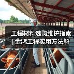工程材料选购维护指南 | 金鸿工程实用方法解析(图3) 工程材料选购维护指南 | 金鸿工程实用方法解析(图3)