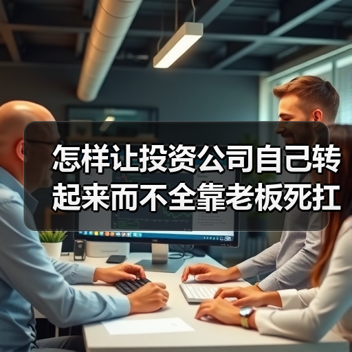 怎样让投资公司自己转起来而不全靠老板死扛?(图3) 怎样让投资公司自己转起来而不全靠老板死扛?(图3)