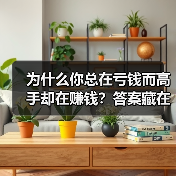 为什么你总在亏钱而高手却在赚钱？答案藏在这两个字里（图1）