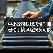 中小公司缺钱找谁？自己动手搞风险投资可能吗？（图1）