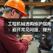 工程机械选购维护指南:避开常见问题,提升设备效率2026(图2) 工程机械选购维护指南:避开常见问题,提升设备效率2026(图2)