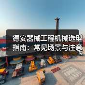 德安器械工程机械选型指南：常见场景与注意事项（图3）