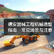 德安器械工程机械选型指南：常见场景与注意事项（图2）