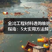 金鸿工程材料选购维护指南:5大实用方法解决常见问题(图4) 金鸿工程材料选购维护指南:5大实用方法解决常见问题(图4)