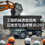 工程机械选型指南:常见场景与选择要点(2025版)(图1) 工程机械选型指南:常见场景与选择要点(2025版)(图1)