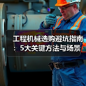 工程机械选购避坑指南:5大关键方法与场景解析(图4) 工程机械选购避坑指南:5大关键方法与场景解析(图4)