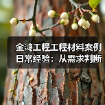 金鸿工程工程材料案例日常经验:从需求判断到使用维护(图4) 金鸿工程工程材料案例日常经验:从需求判断到使用维护(图4)