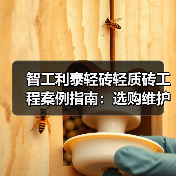智工利泰轻砖轻质砖工程案例指南:选购维护与常见问题解析(图1) 智工利泰轻砖轻质砖工程案例指南:选购维护与常见问题解析(图1)