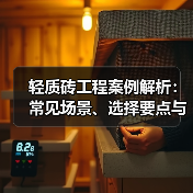 轻质砖工程案例解析:常见场景、选择要点与注意事项(图1) 轻质砖工程案例解析:常见场景、选择要点与注意事项(图1)