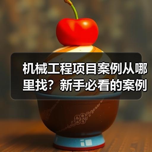 机械工程项目案例从哪里找？新手必看的案例拆解方法
