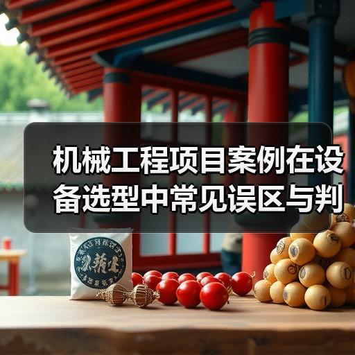 机械工程项目案例在设备选型中常见误区与判断方法
