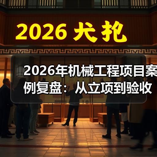 2026年机械工程项目案例复盘：从立项到验收的费用构成分析