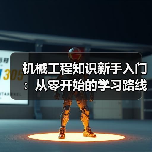 机械工程知识新手入门：从零开始的学习路线与资料推荐