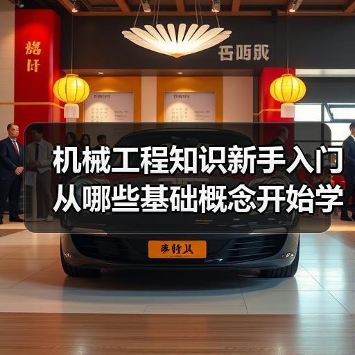 机械工程知识新手入门从哪些基础概念开始学
